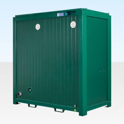 1+1 Double Mains Toilet 8Ft x 5Ft (Green) Online | R-H Container Service
