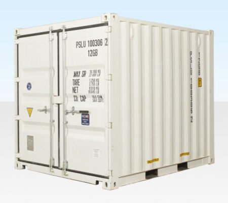 10Ft X 8Ft Shipping Container (One Trip) - White Online | R-H Container Service