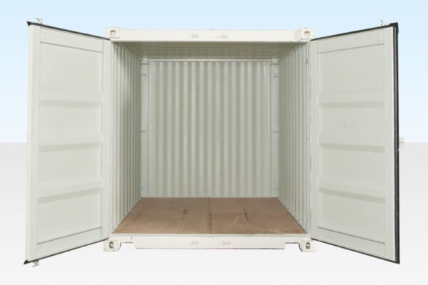 10Ft X 8Ft Shipping Container (One Trip) - White Online | R-H Container Service - Image 4