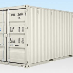 20Ft Shipping Container (One Trip) - White Online | R-H Container Service
