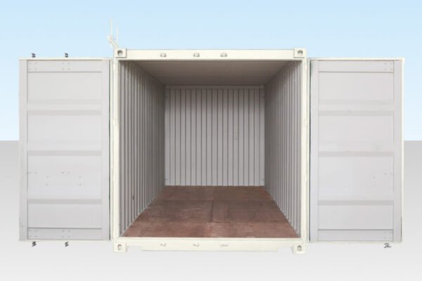 20Ft Shipping Container (One Trip) – White Online | R-H Container Service