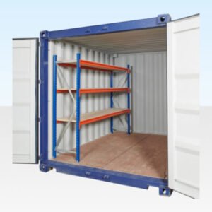 Adjustable, Heavy Duty Three Tier Container Racking (Single Bay) Online | R-H Container Service