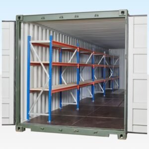 Adjustable, Heavy Duty Three Tier Container Racking (5 Bays) Online | R-H Container Service