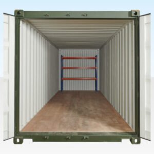 Adjustable, Heavy Duty Three Tier Racking For Rear Of Container Online | R-H Container Service