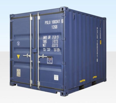 10Ft X 8Ft Shipping Container (One trip) – Blue Online | R-H Container Service