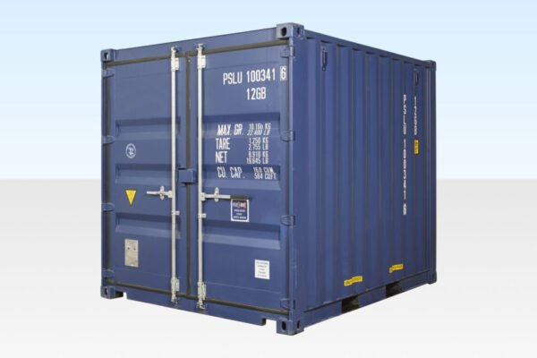 10Ft X 8Ft Shipping Container (One trip) – Blue Online | R-H Container Service