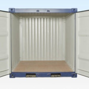 8Ft Shipping Container One Trip (Blue) Online | R-H Container Service