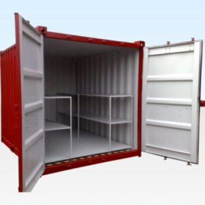 10Ft X 8Ft Flat Floor Bunded Store Online | R-H Container Service