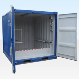 8Ft X 8Ft Raised Bunded Store Online | R-H Container Service