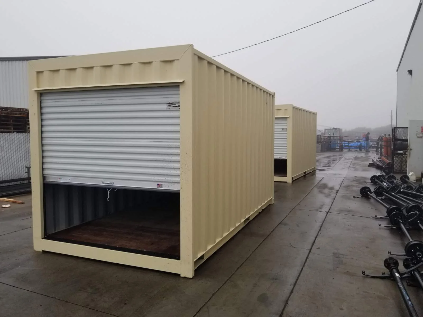 16Ft Storage Container With Roll-Up Door Online | R-H Container Service - Image 3