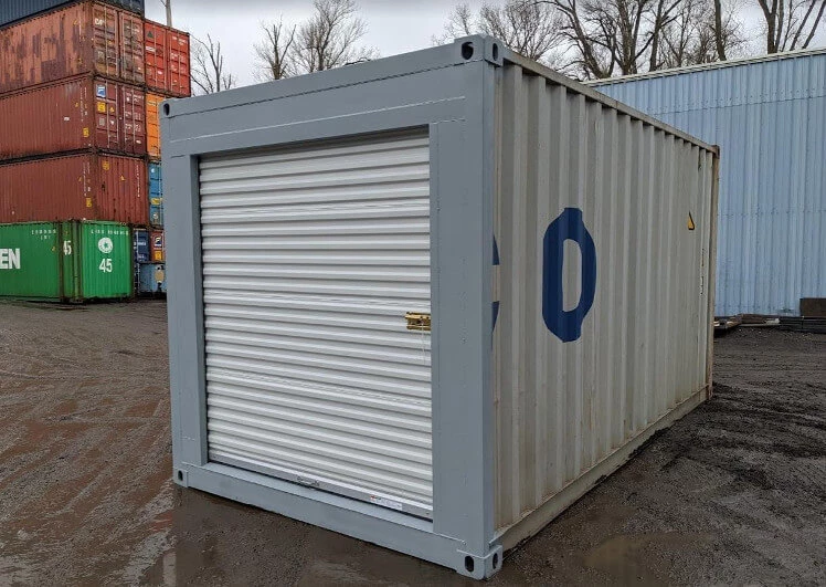 16Ft Storage Container With Roll-Up Door Online | R-H Container Service