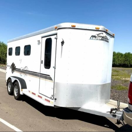 1999 Sundowner 3 Horse Trailer Online | R-H Container Service