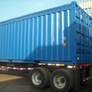 20ft Canvas Top Opentops Online | R-H Container Service