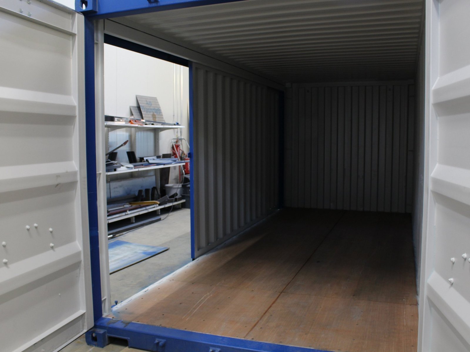20ft Hi Cube Container (9′ 6″ high) suitable for IBC storage Sliding Door Online | R-H Container Service