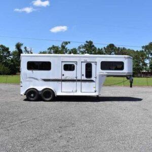2000 Sundowner 7204GNST 2 Horse Trailer Online | R-H Container Service