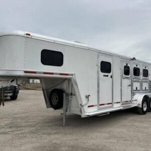 2004 Hart Trailers 3H GN Weekender Horse Trailer Online | R-H Container Service