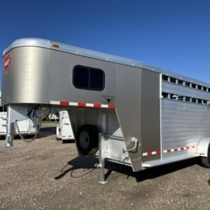 2012 Hart Trailers Short-Go Single Axle Stock / Stock Combo Trailer Online | R-H Container Service