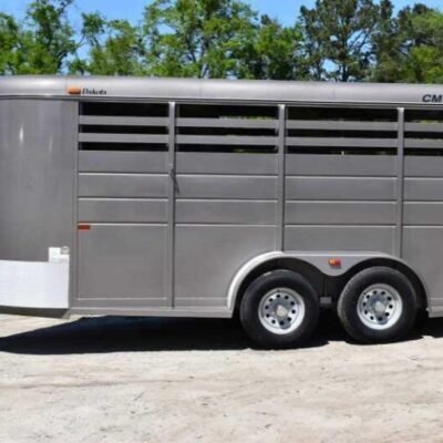 2017 CM 3HSLBP 3 Horse Trailer Online | R-H Container Service