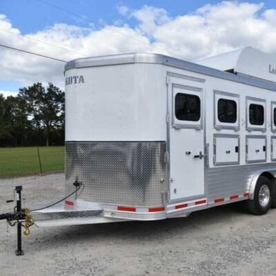 2018 Lakota 84HBPSL 4 Horse Trailer with 2' Short Wall Online | R-H Container Service