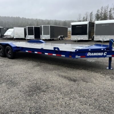 2022 Diamond C 7x24 20K Low Profile Equipment Trailer w/Max Ramps