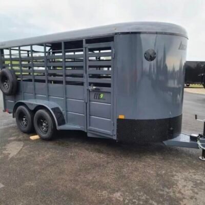 2023 BCI Stock Trailer 6'X16' Eco Series Bumper Pull Online | R-H Container Service