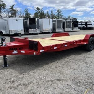 2024 Rice Trailers 7x22 16K Tilt Deck Powder Coat Equipment w/Toolbox Online | R-H Container Service
