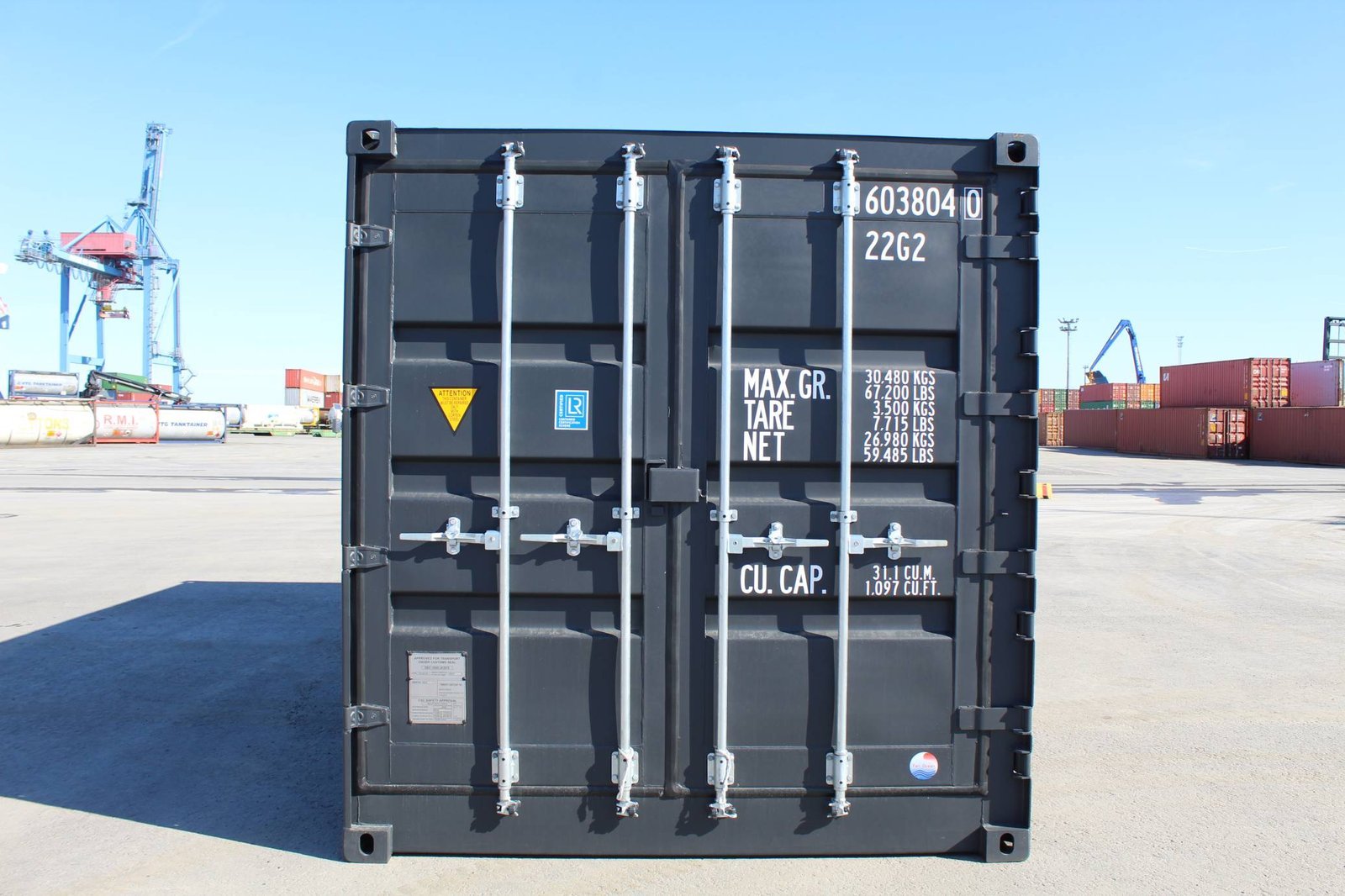 20ft High Cube Container – Hazardous Waste Container, Side opening (9ft 6′ high) Online | R-H Container Service - Image 6