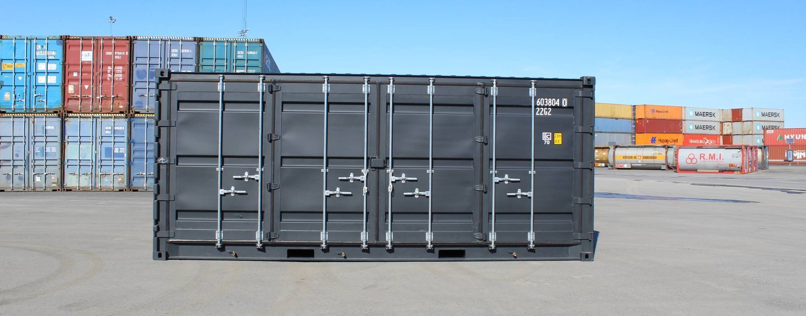 20ft High Cube Container – Hazardous Waste Container, Side opening (9ft 6′ high) Online | R-H Container Service - Image 7