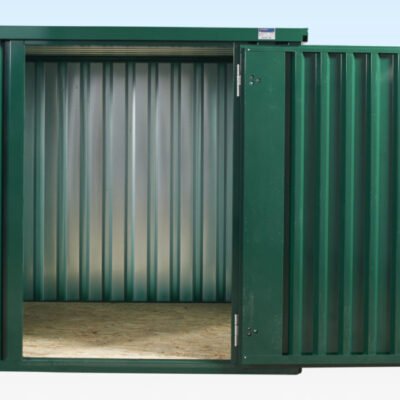 (Powder Coated) Flat Packed Metal Storage Container Online | R-H Container Service