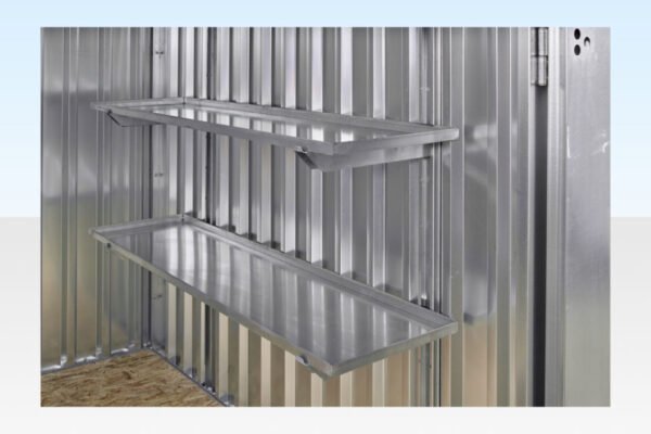 3M X 2.1M Flat Pack Storage Container – Galvanised Online | R-H Container Service - Image 3