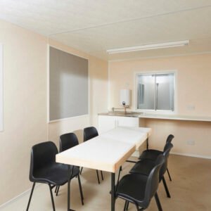 16Ft x 8Ft Steel Anti-Vandal Canteen Cabin Online | R-H Container Service