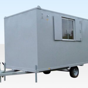 16Ft x 7Ft 6in Steel Mobile Anti-Vandal Office Cabin Online | R-H Container Service