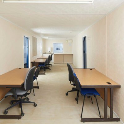 32Ft x 10Ft Steel Office/Canteen Cabin