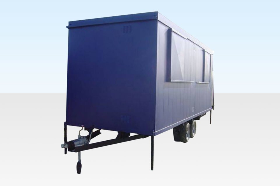 20ft x 7ft 6in Steel Mobile Anti-Vandal Office Online | R-H Container Service - Image 3
