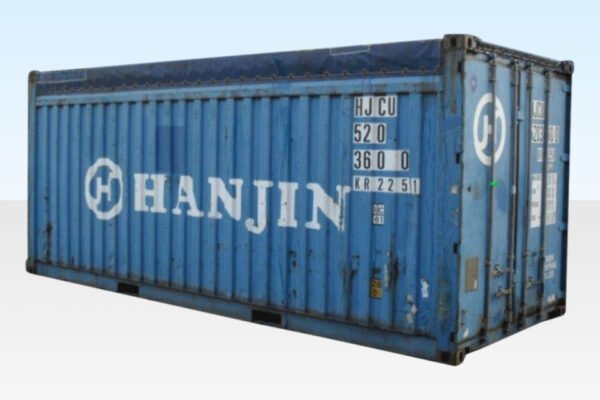 20Ft X 8Ft Used Shipping Container Open Top Online | R-H Container Service - Image 3