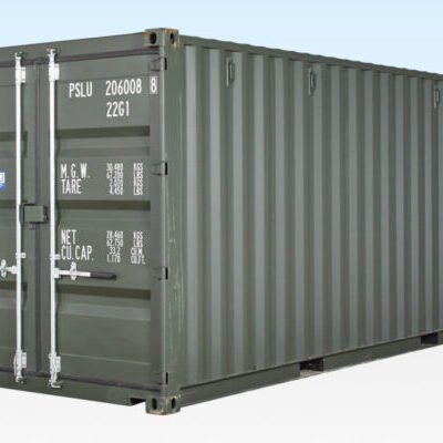 20Ft Shipping Container (One Trip) - Dark Green