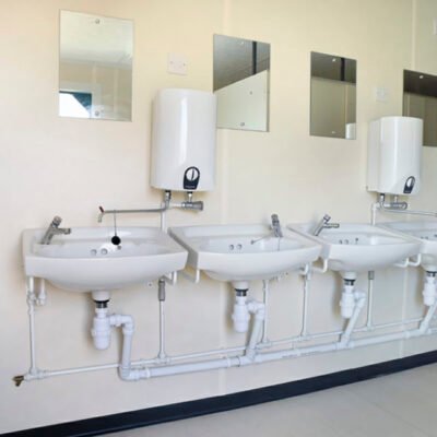 4+1 Steel Toilet Cabin 20Ft x 9Ft Online | R-H Container Service