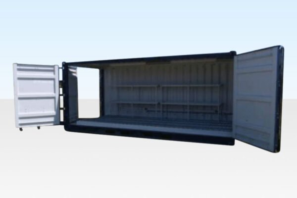 20Ft X 8Ft Open Side Bunded Open Mesh Floor Store Online | R-H Container Service - Image 2