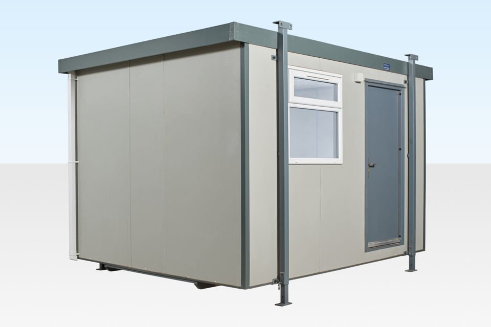 12Ft x 10Ft Jackleg Cabin (Plastisol) Online | R-H Container Service