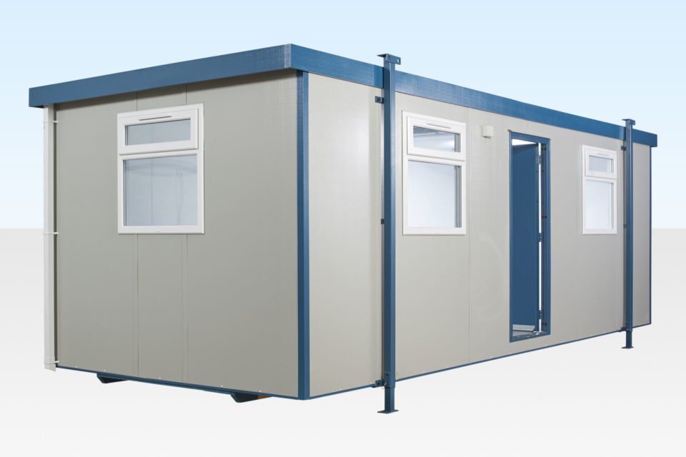 24ft x 10ft Jackleg Cabin (Site Cabin) Online | R-H Container Service