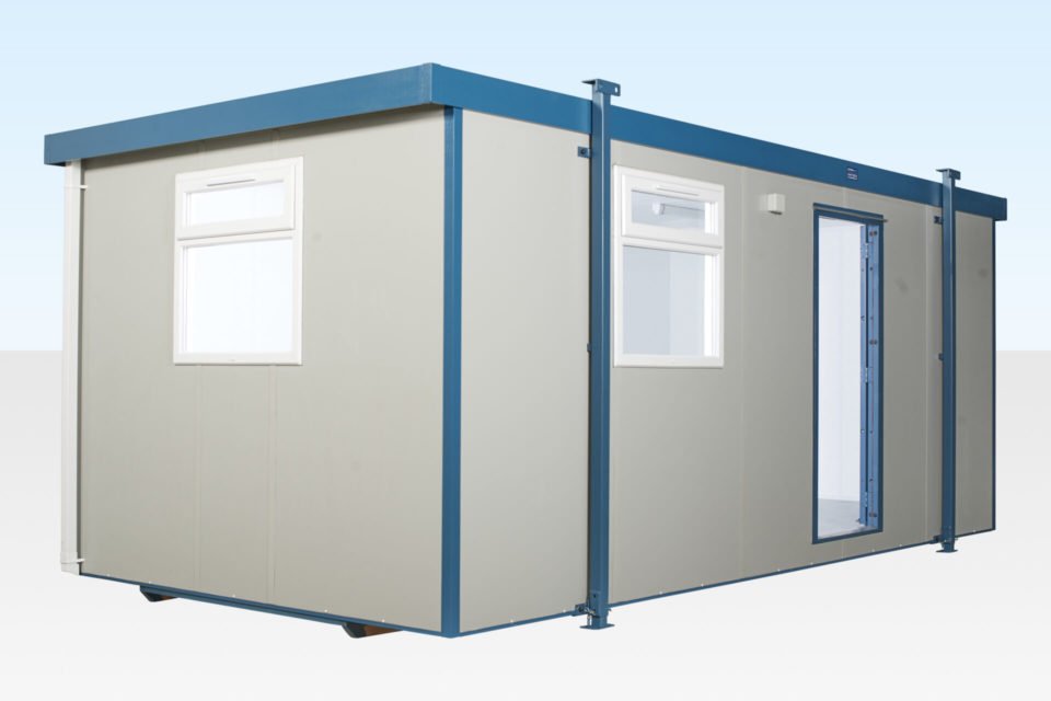 20Ft x 10Ft Jackleg Office Cabin Online | R-H Container Service