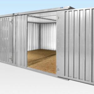4M X 4.2M Side Linked Flat Pack Container Bundle (Galvanised) Online | R-H Container Service