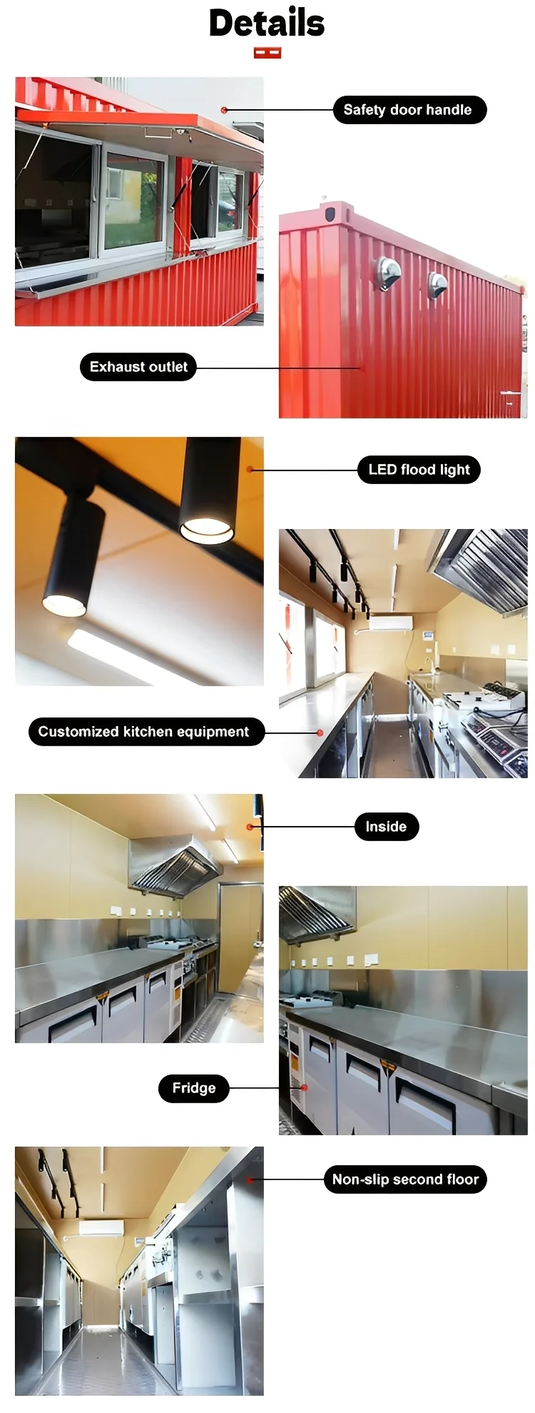 20Ft Shipping Container Shop For Full-Service Restaurant Or Coffee Shop Online | R-H Container Service - Image 8