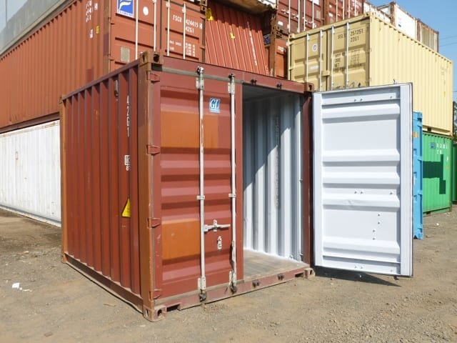 10ft Long Used Fabricated Steel Storage Containers Online | R-H Container Service - Image 2