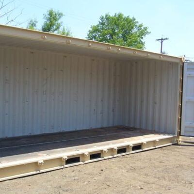 20ft Long Openside Containers 8’6′ H and 9’6″ H Online | R-H Container Service