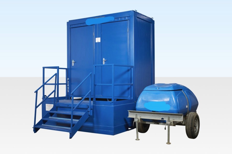 Double Mains Toilet Waste Tank - Image 3