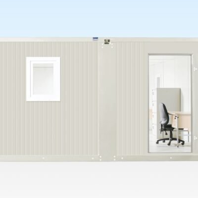 6.5M X 4.6M Side Linked Flat Pack Container Office Online | R-H Container Service