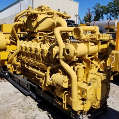 Caterpillar G3516 Natural Gas Generator Online | R-H Container Service