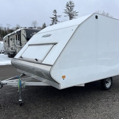 High Country Trailers 101x12 Aluminum 2-Place Hybrid w/Track Mats