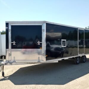 Mission Trailers 101x22 Aluminum 4-Place Drive In/Out Deckover w/Galvanized Package Online | R-H Container Service